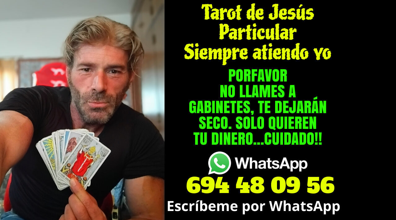 Tarot de Jesús: Consulta con Vidente Jesús y Paga por Bizum